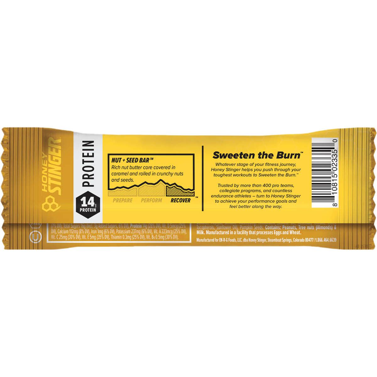 Honey Stinger Nut + Seed Bar - 12-Pack