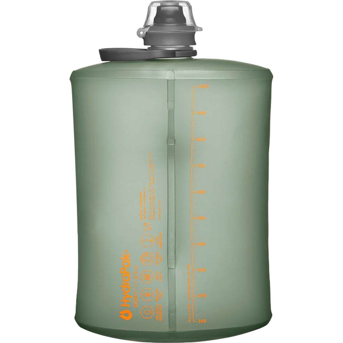 Hydrapak Stow 1L Water Bottle