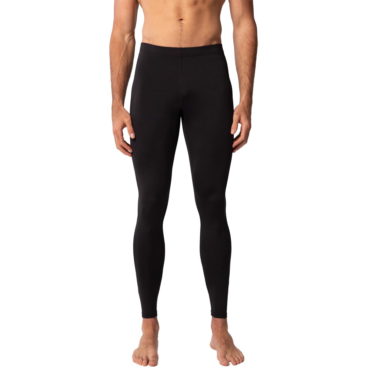 Мужские брюки Hot Chilly's Micro-Elite Chamois Ankle Tight, цвет: Чёрный — фото 1