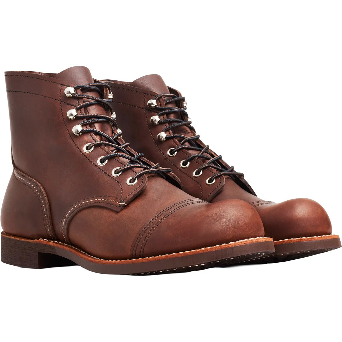 Мужские ботинки Red Wing Heritage Iron Ranger 6in Boot, цвет: Янтарный — фото 2