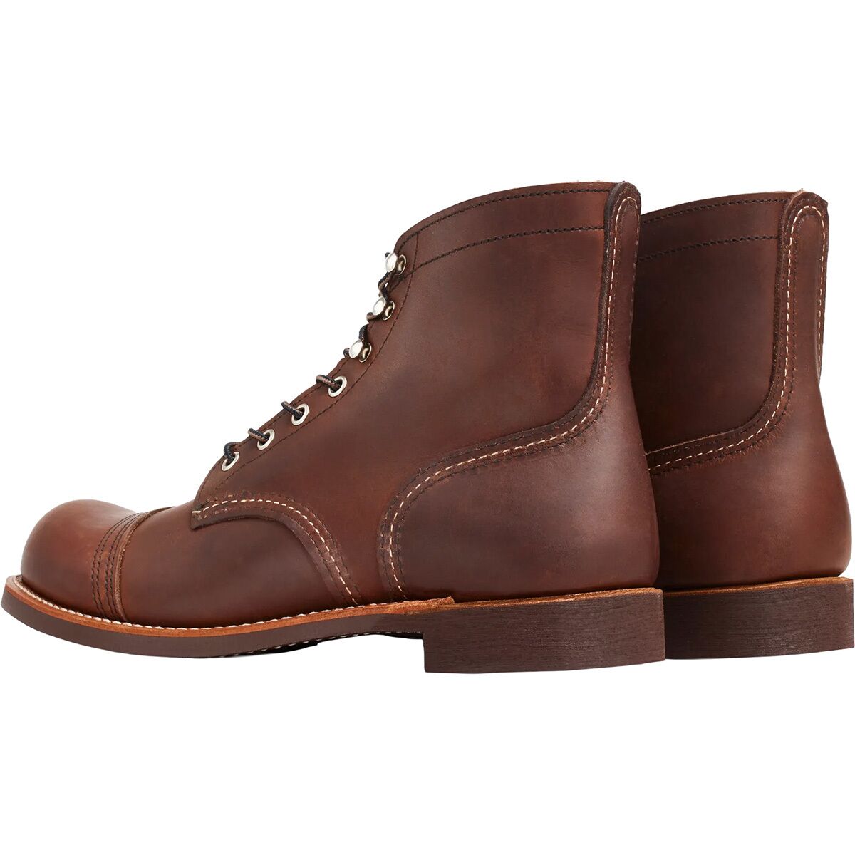Мужские ботинки Red Wing Heritage Iron Ranger 6in Boot, цвет: Янтарный — фото 3