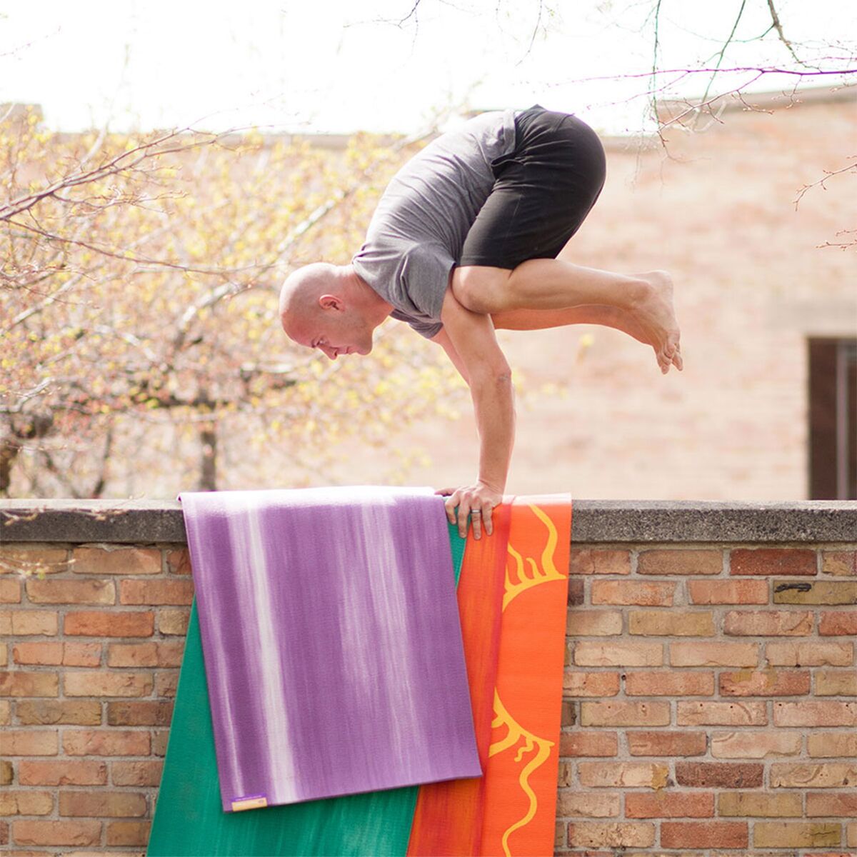 Hugger Mugger Gallery Ultra Yoga Mat - 1/4" Thick Sticky Mat With Beautiful Print Design