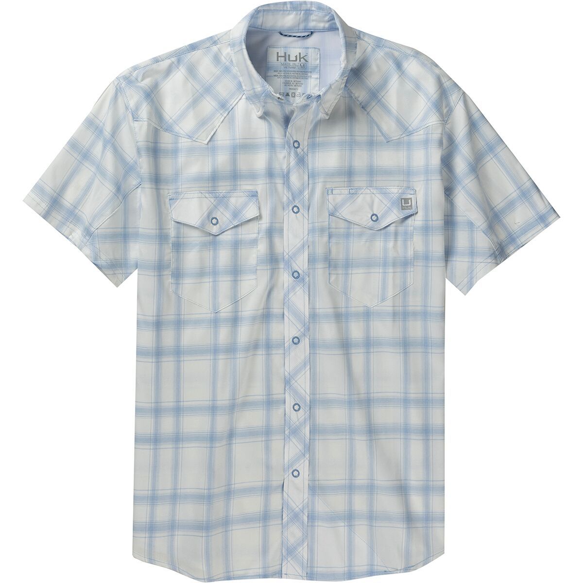 Diamond Back Current Plaid Short-Sleeve Shirt - Men's
