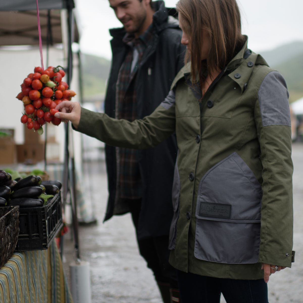 Hunter Original Wax Hunting Coat Women's Clothing