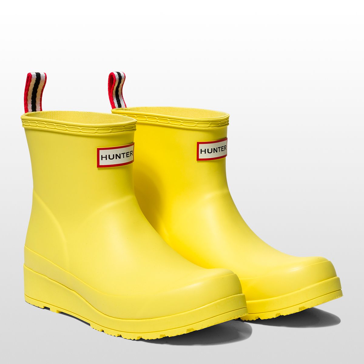 Hunter original intrepid short snow boot in black