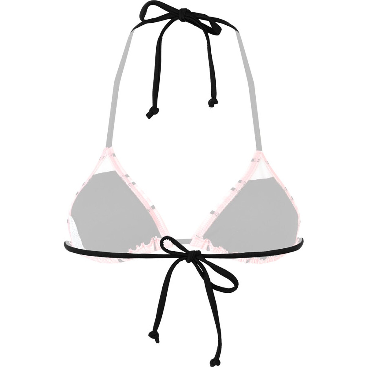 Hurley Grid Lock Triangle Bikini Top - Women's - Clothing