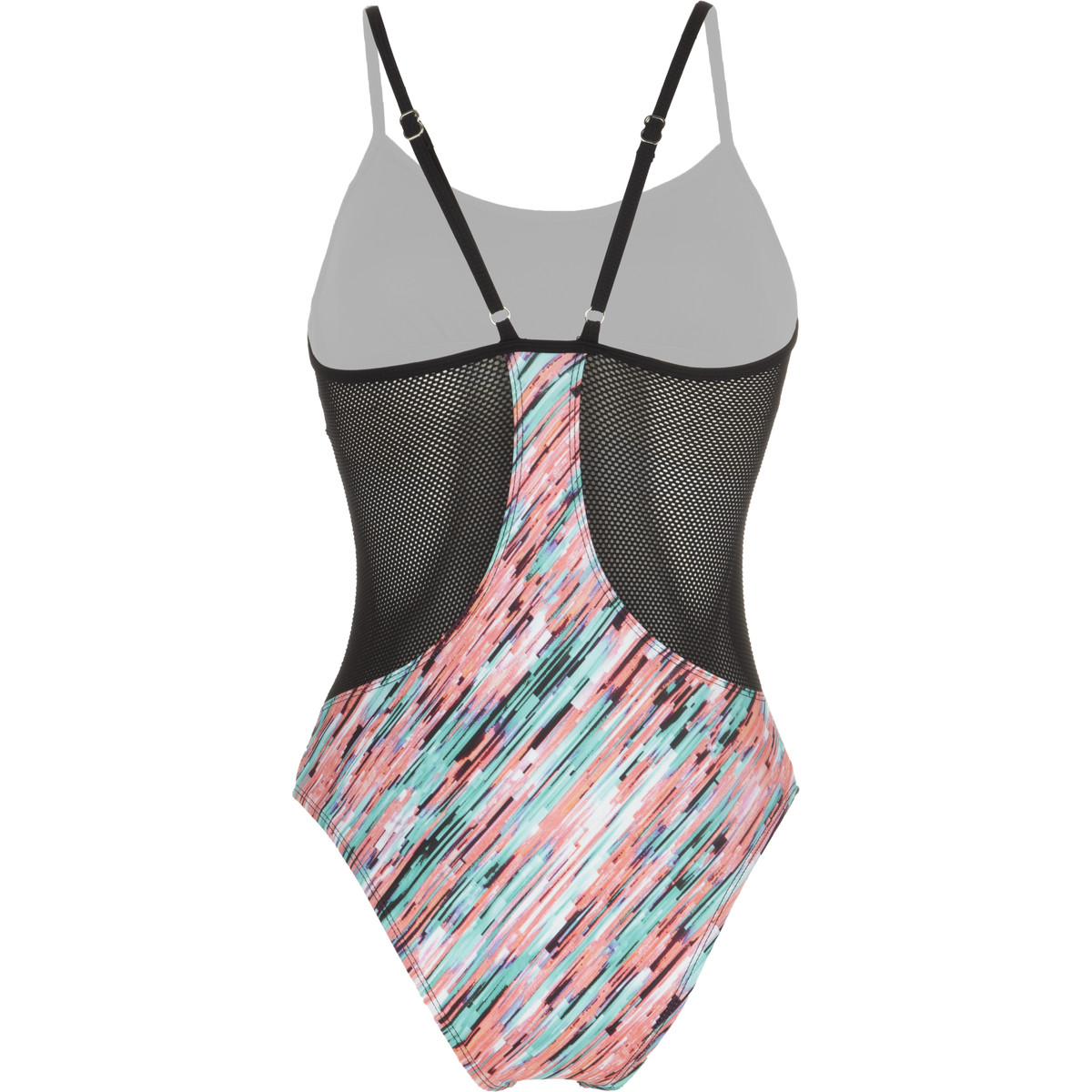 Hurley Static OnePiece Swimsuit Women's Clothing