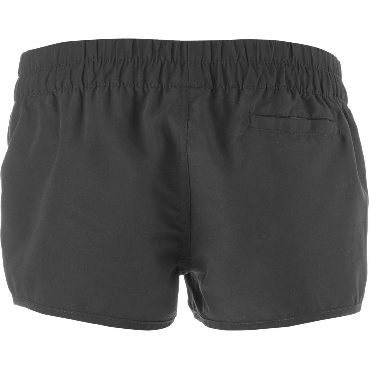 Hurley SuperSuede Solid Scallop Beachrider Board Short Women's Clothing