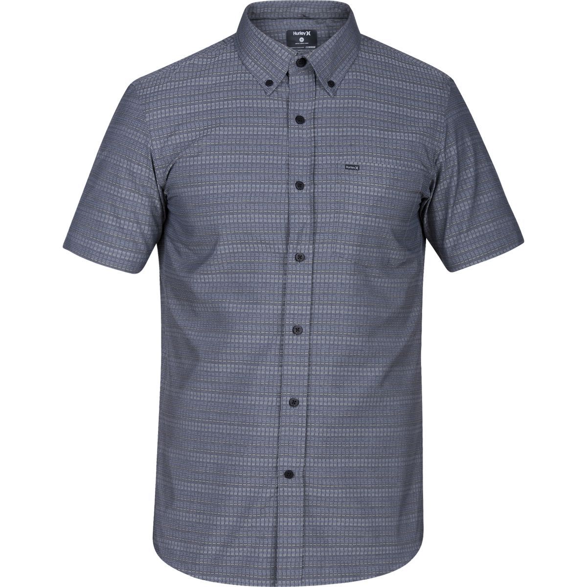 hurley dri fit button down shirt