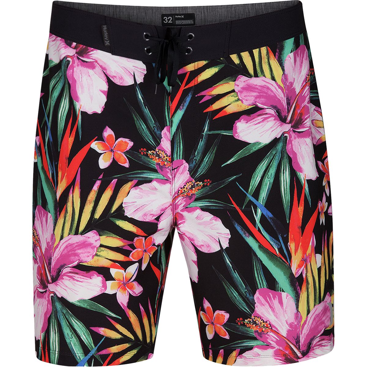 Short De Bain Hurley Sharkbait - Garçon, 100% Polyester, Design Camouflage, Confortable Pour La Plage - 10