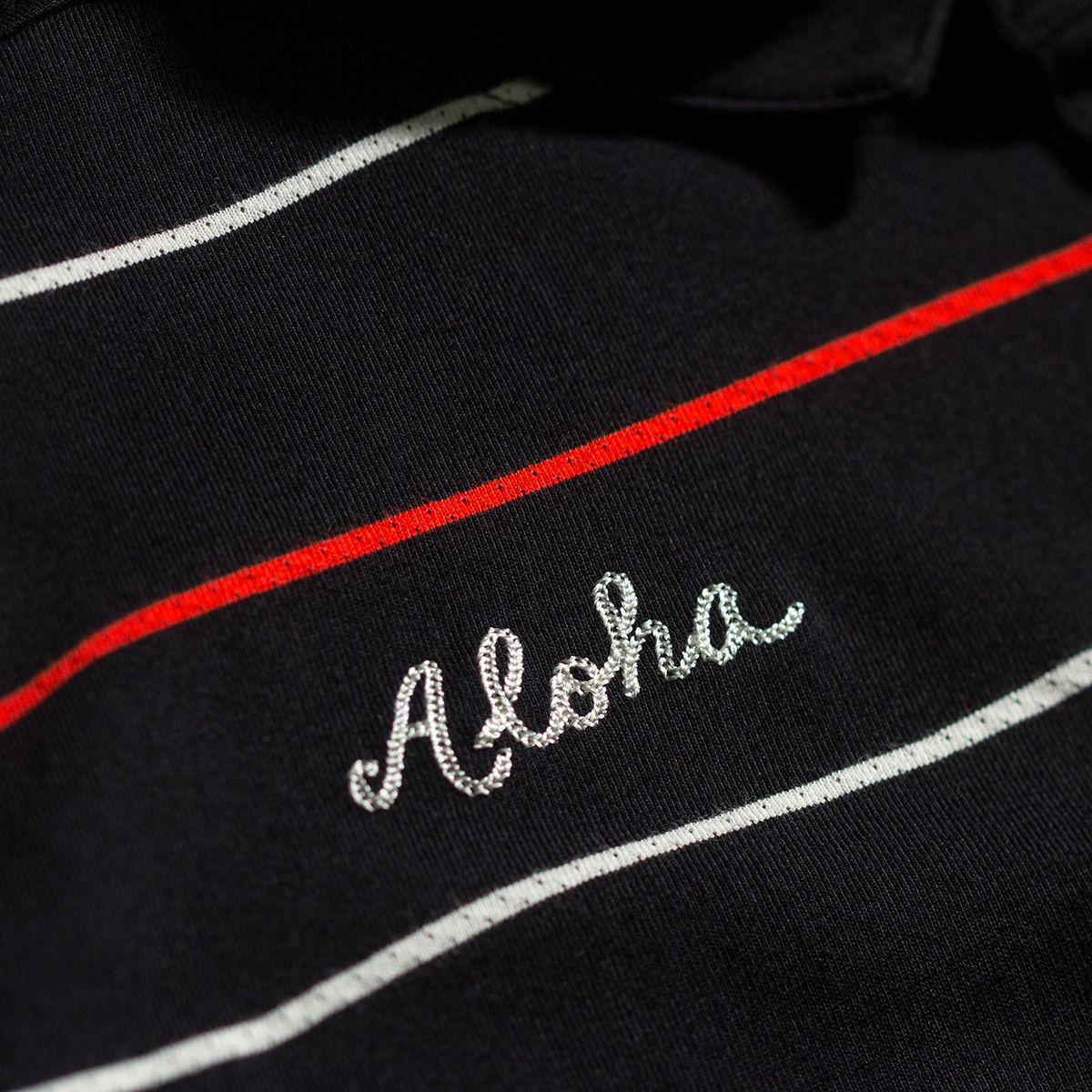 hurley long sleeve polo