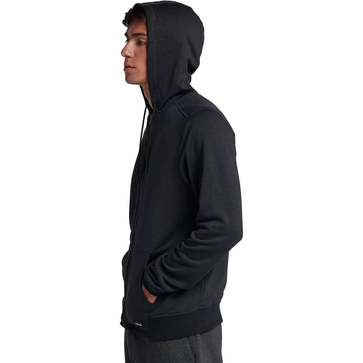 hurley dri fit zip hoodie