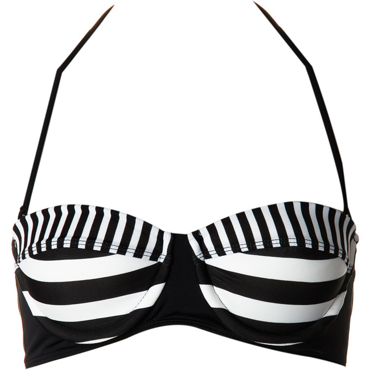 Hurley Surfside Stripe Underwire Bikini Top - Women's - Clothing
