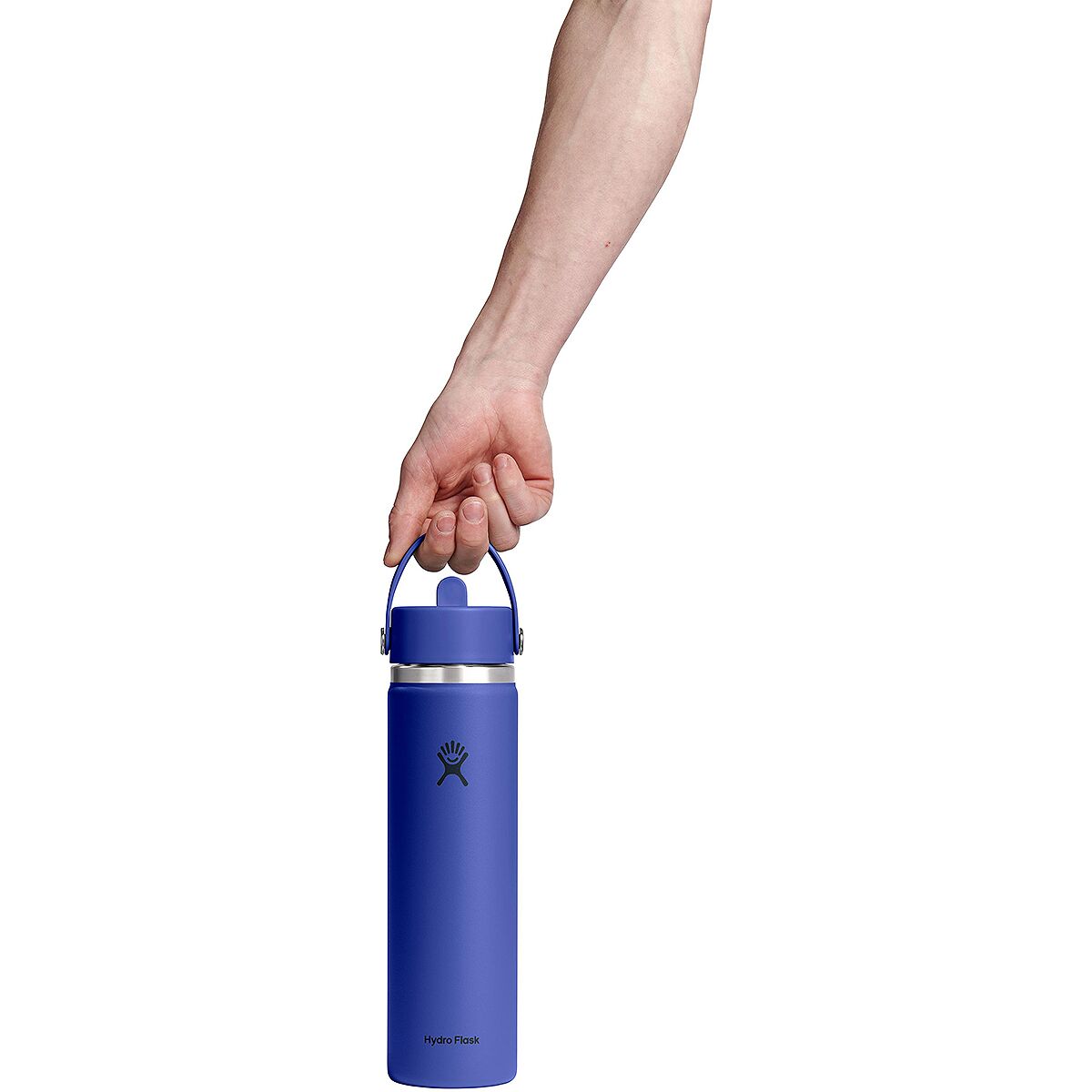 Кепка Hydro Flask 24oz Wide Flex Straw, цвет: Синий, вариант 1 — фото 3