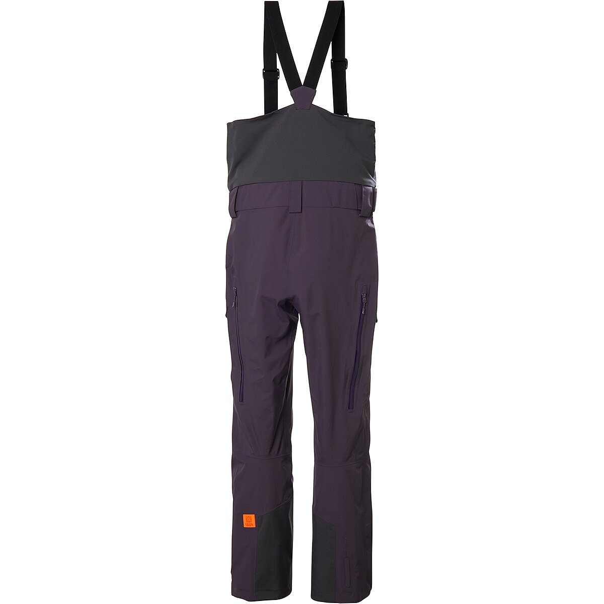 Мужские брюки Helly Hansen Sogn Bib Shell Pant, цвет: Чёрный виноградный — фото 8