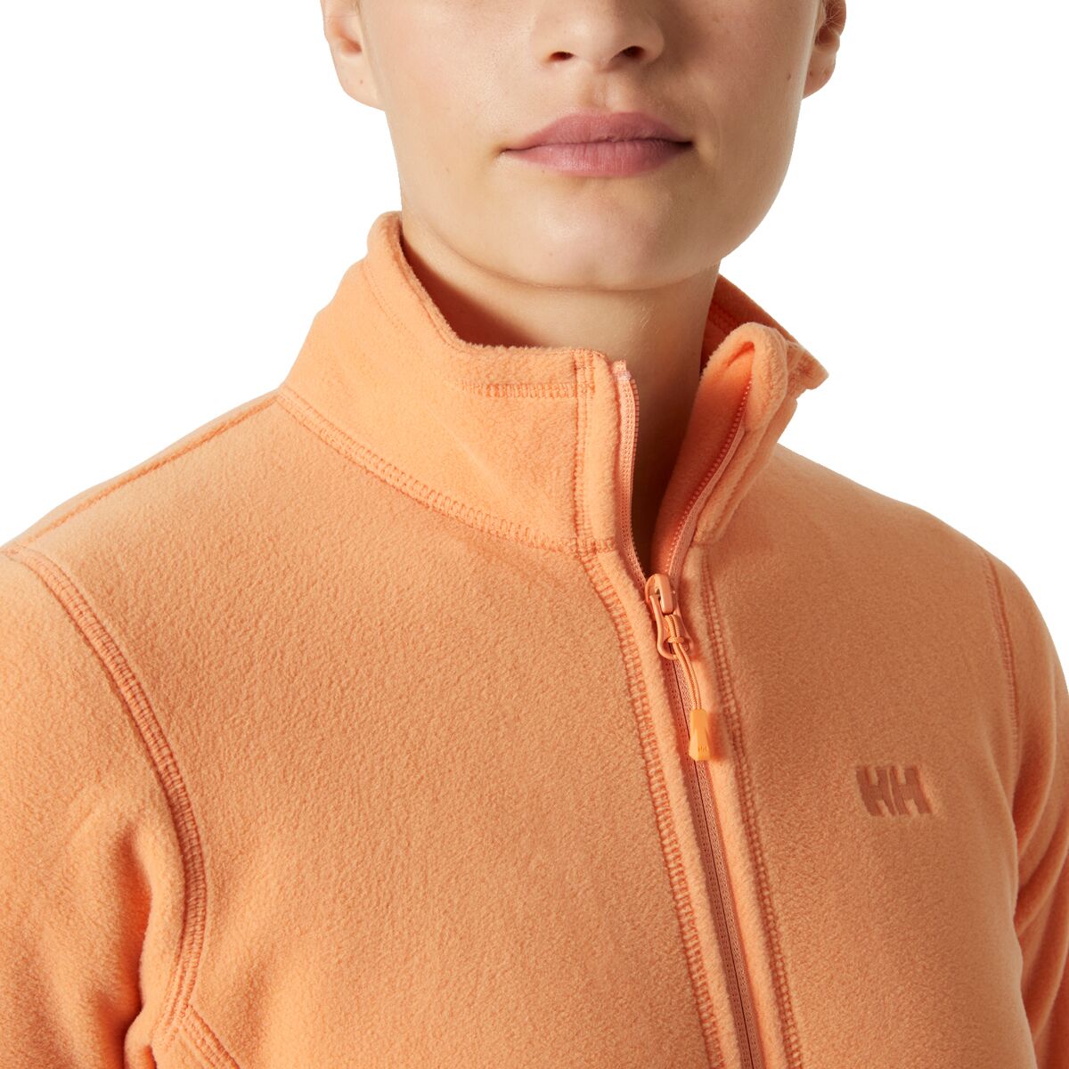 Женская куртка Helly Hansen Daybreaker Fleece, цвет: Абрикосовый — фото 5