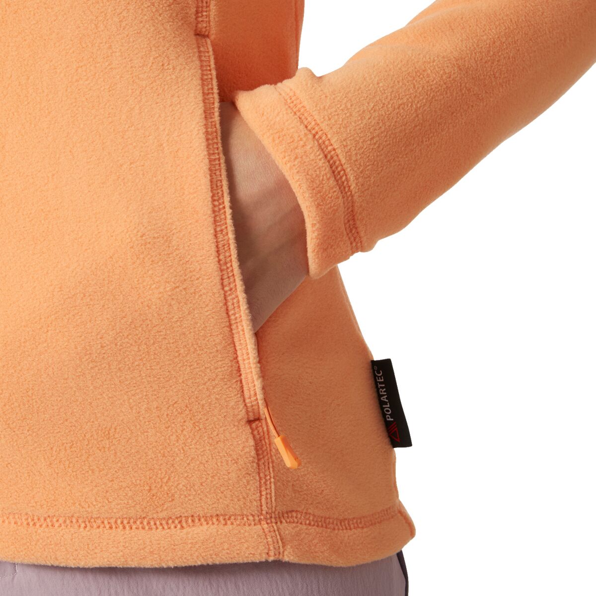 Женская куртка Helly Hansen Daybreaker Fleece, цвет: Абрикосовый — фото 6
