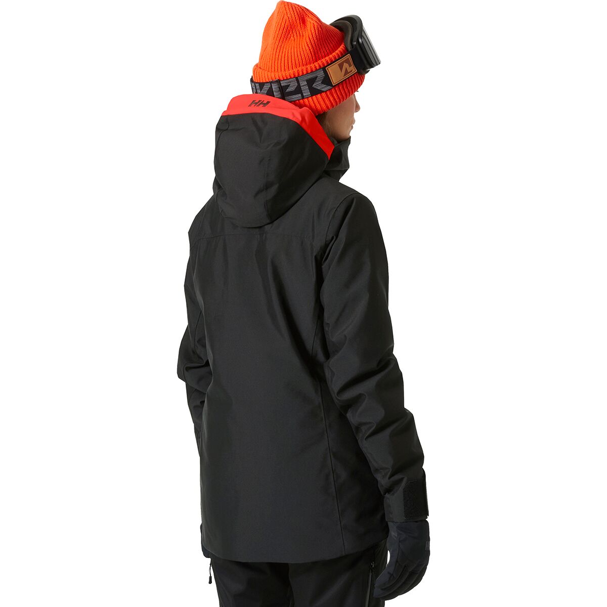 Женская куртка Helly Hansen Powderqueen 3.0 Jacket, цвет: Чёрный — фото 2