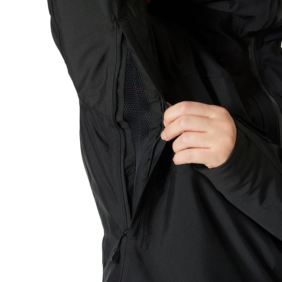 Женская куртка Helly Hansen Powderqueen 3.0 Jacket, цвет: Чёрный — фото 8