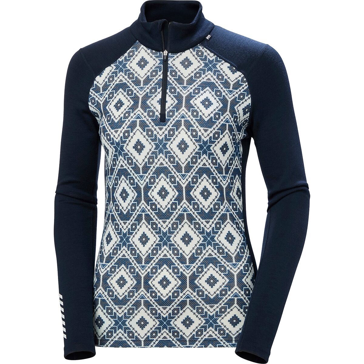 Helly Hansen Lifa Merino Midweight Graphic 1/2-Zip Top -...