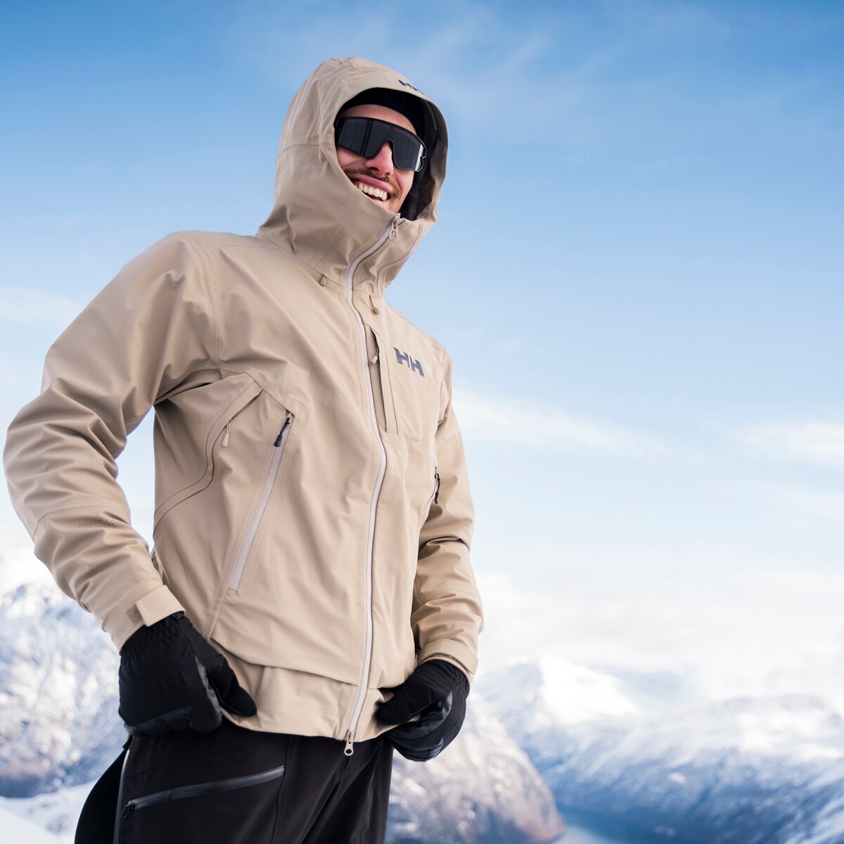Мужская куртка Helly Hansen Verglas BC, цвет: Галечный — фото 2