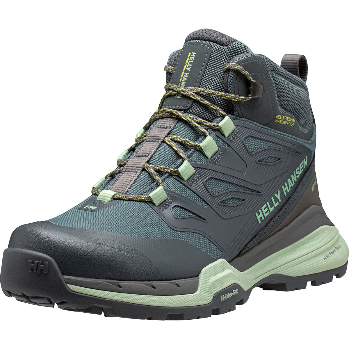 green chunky trainers