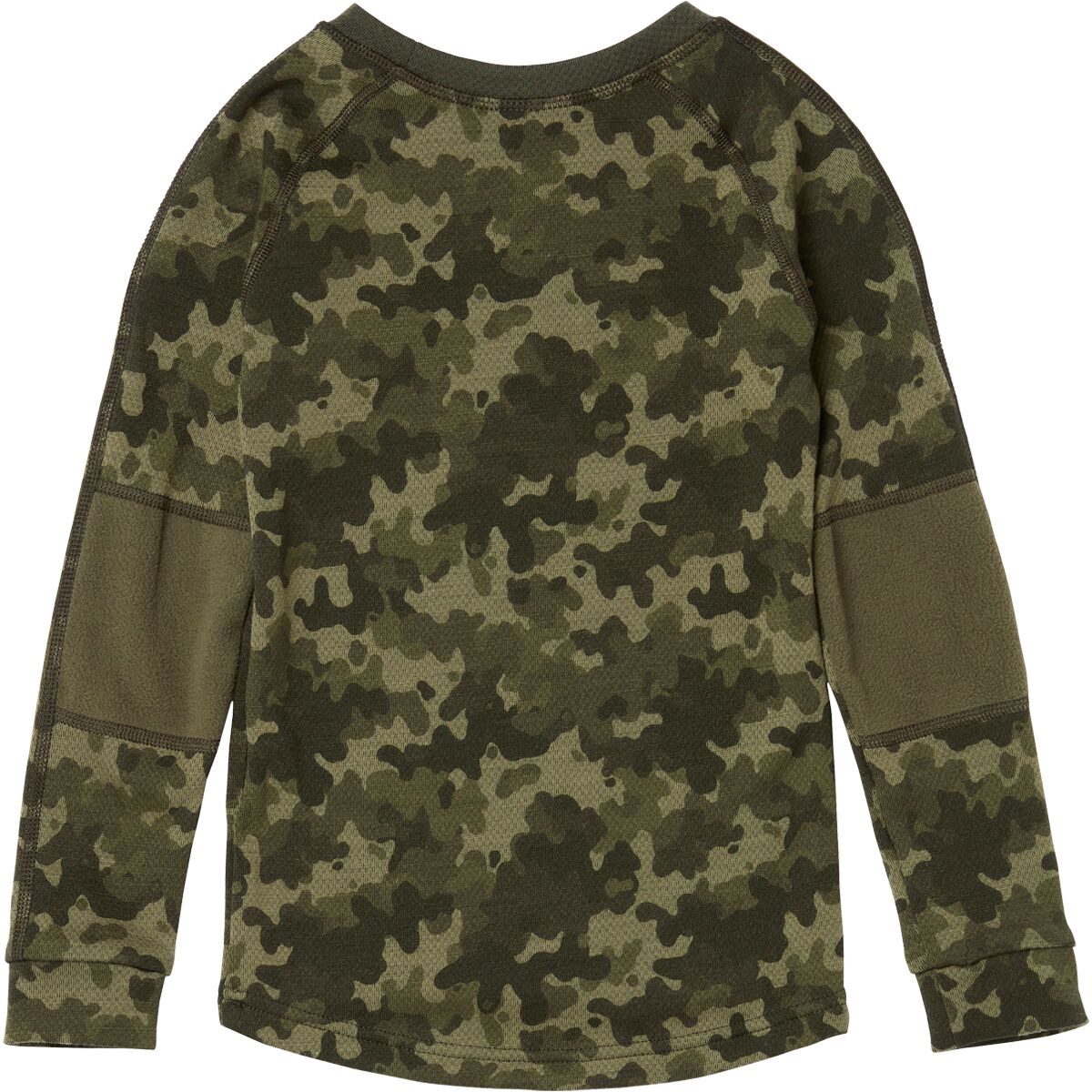 Boys Baselayer Helly Hansen Jr Lifa Merino Bright Green Splash Camo main image 0
