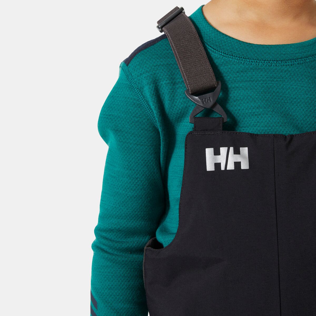 Детские брюки Helly Hansen Rider 2 Insulated Bib Pant - Toddlers', цвет: Чёрный — фото 4