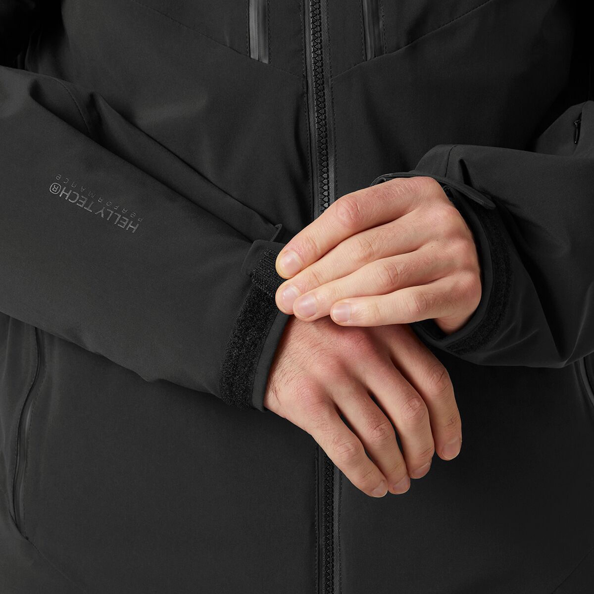 Мужская куртка Helly Hansen Kvitfjell Race Ins, цвет: Чёрный, вариант 1 — фото 6