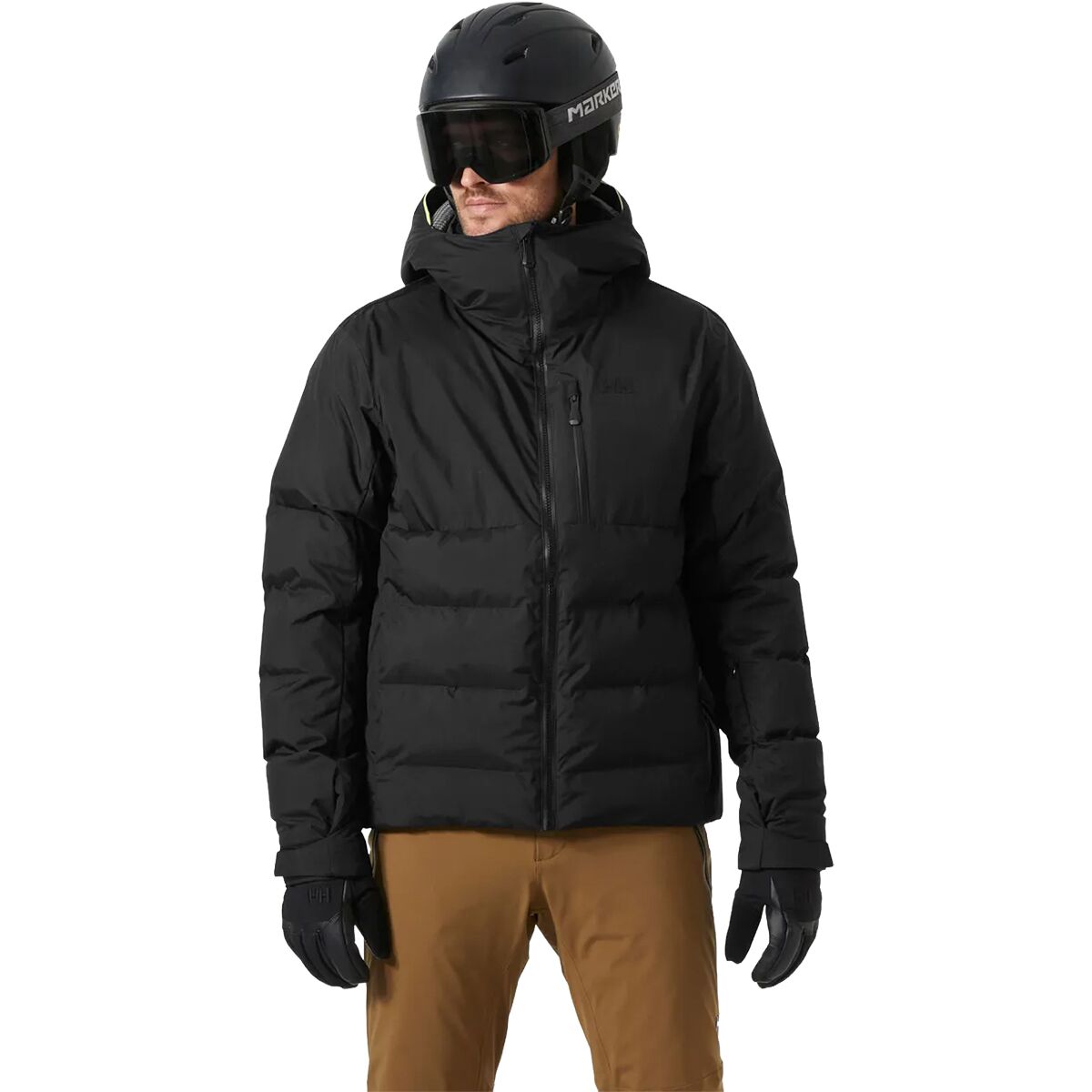 Мужская куртка Helly Hansen Kvitfjell Race Puffy, цвет: Чёрный