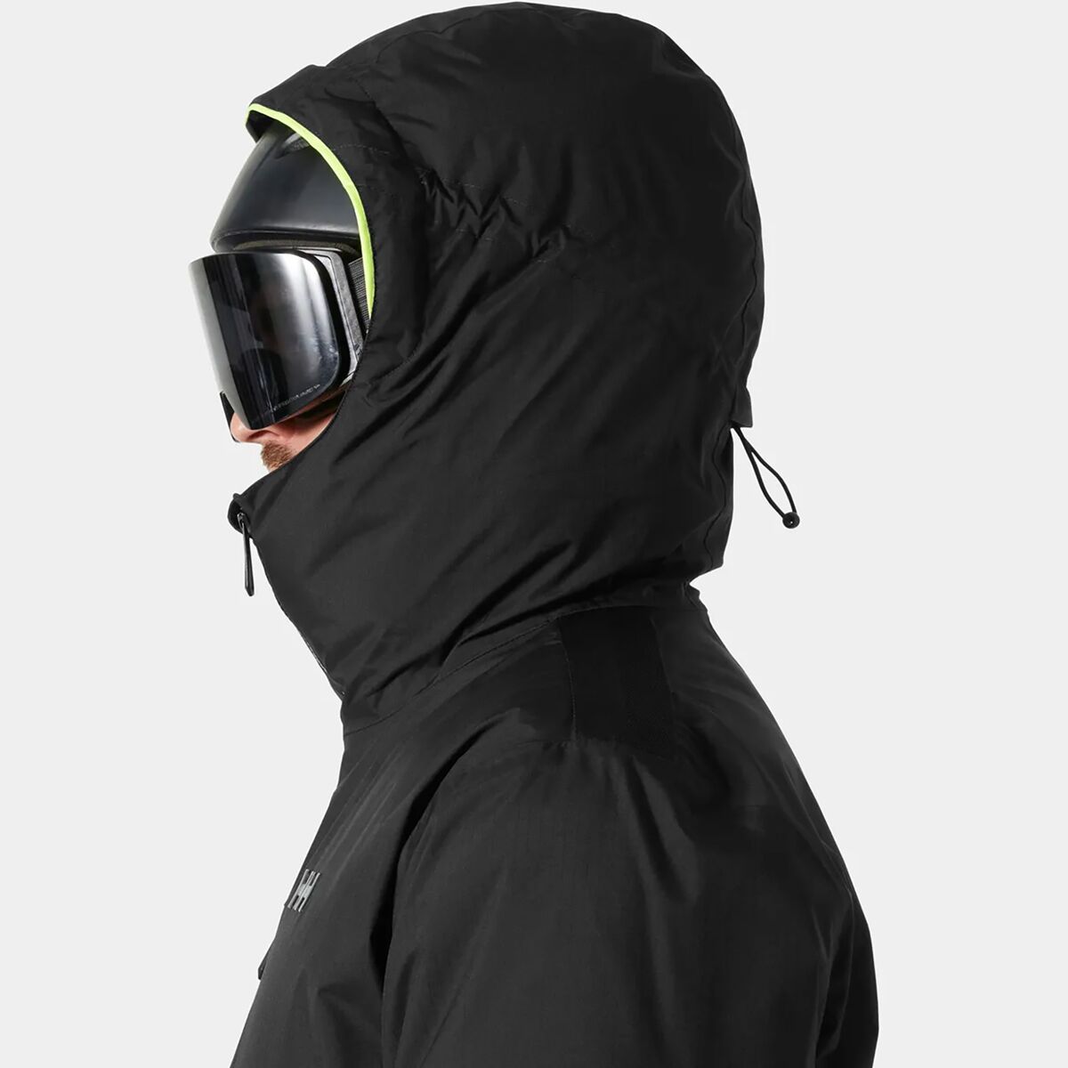 Мужская куртка Helly Hansen Kvitfjell Race Puffy, цвет: Чёрный, вариант 1 — фото 3
