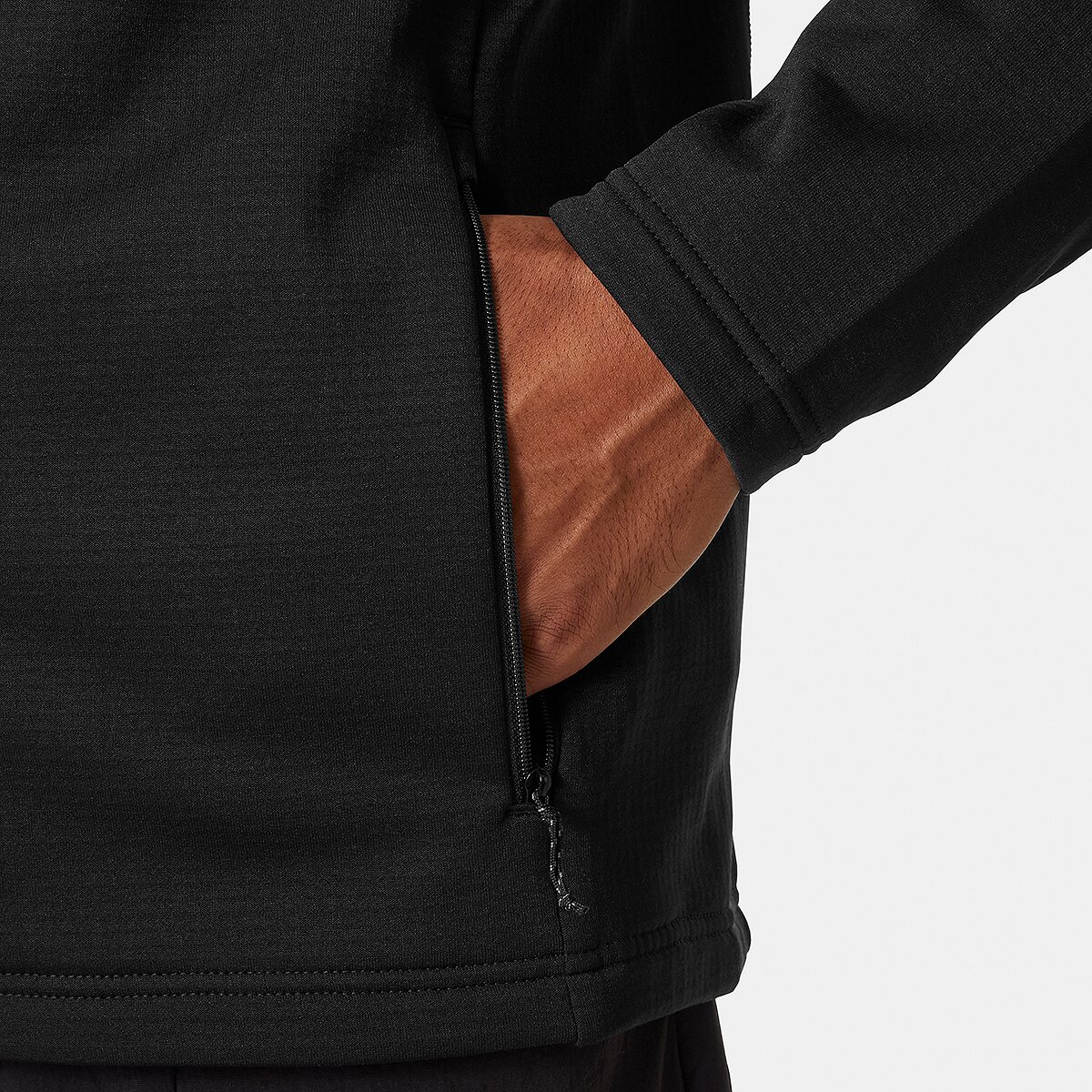 Мужская куртка Helly Hansen Versalite Fleece, цвет: Чёрный, вариант 1 — фото 2