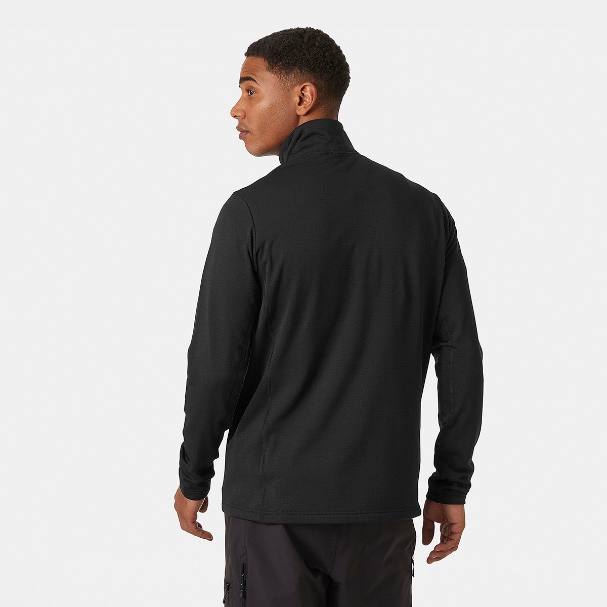 Мужская куртка Helly Hansen Versalite Fleece, цвет: Чёрный, вариант 1 — фото 4