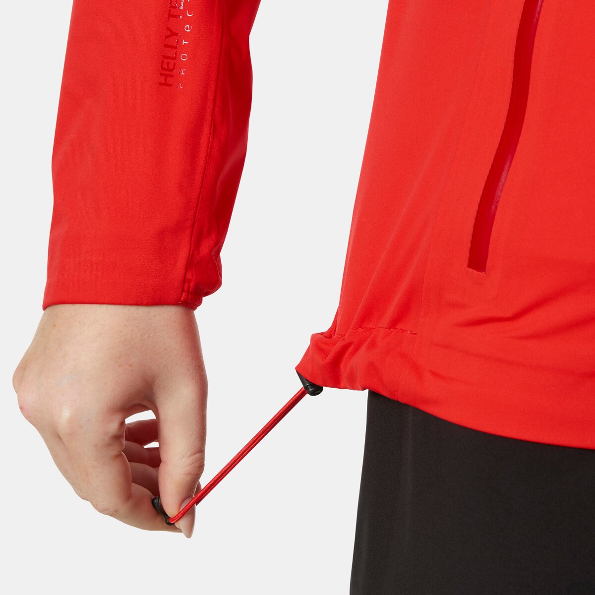 Женская куртка Helly Hansen Momentum 3L Stretch, цвет: Красный — фото 4