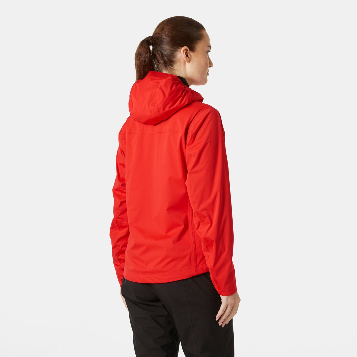 Женская куртка Helly Hansen Momentum 3L Stretch, цвет: Красный — фото 5