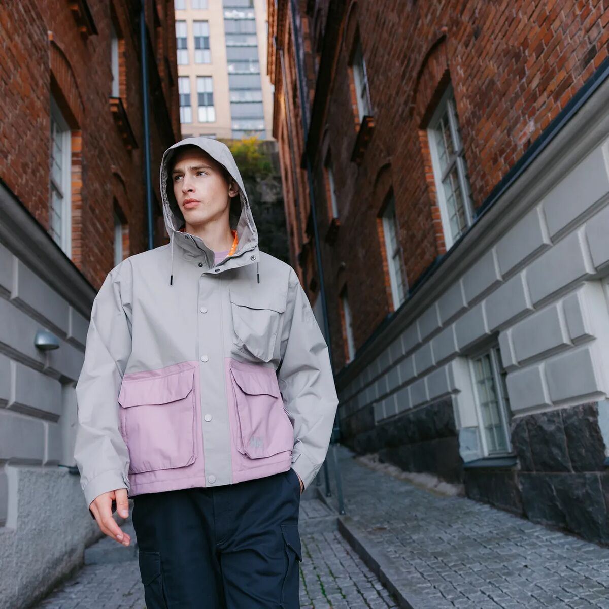 Мужская куртка Helly Hansen Escape Utility Rain, цвет: Terrazzo — фото 11