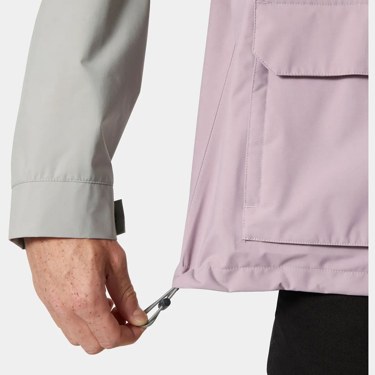 Мужская куртка Helly Hansen Escape Utility Rain, цвет: Terrazzo — фото 4