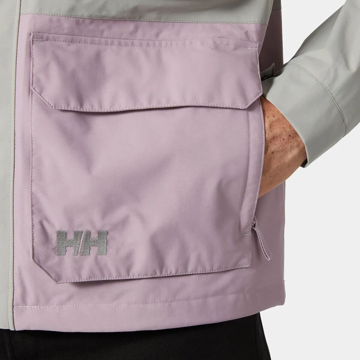 Мужская куртка Helly Hansen Escape Utility Rain, цвет: Terrazzo — фото 5