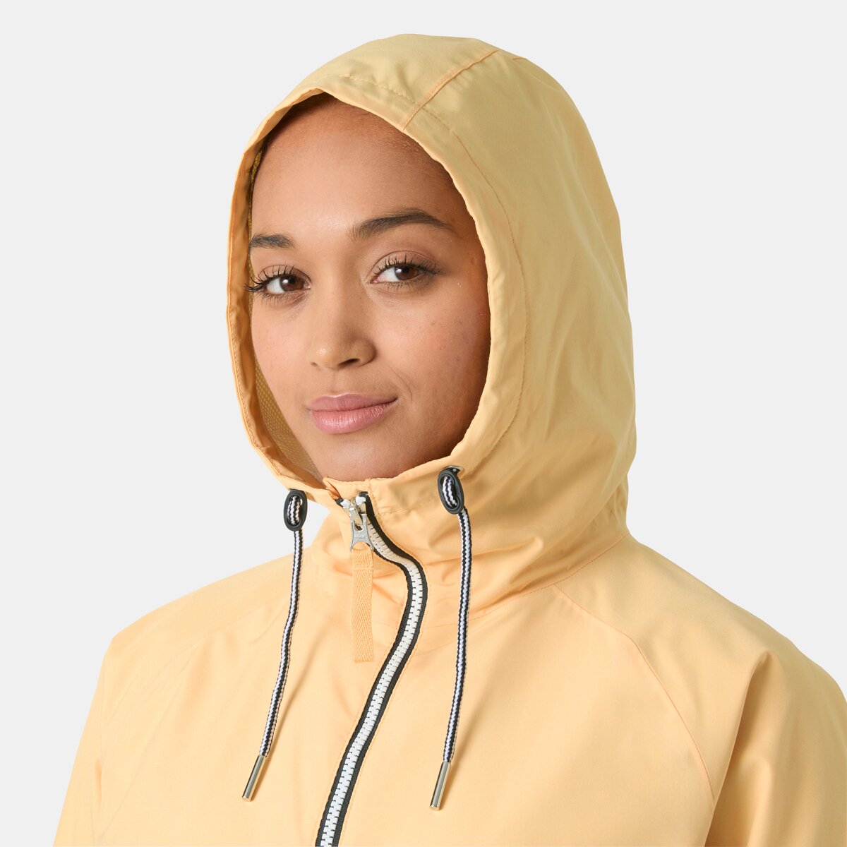 Женская куртка Helly Hansen Koster Rain Jacket, цвет: Персиковый — фото 2