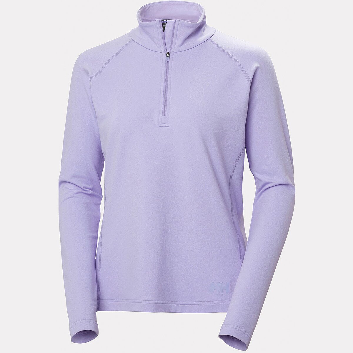 Женская рубашка Helly Hansen Tyri Knit 1/2-Zip, цвет: Яркий лавандовый — фото 2