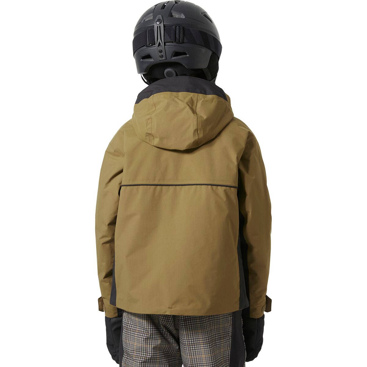 Детская куртка Helly Hansen Jr Powder Lt, цвет: Сепия — фото 4