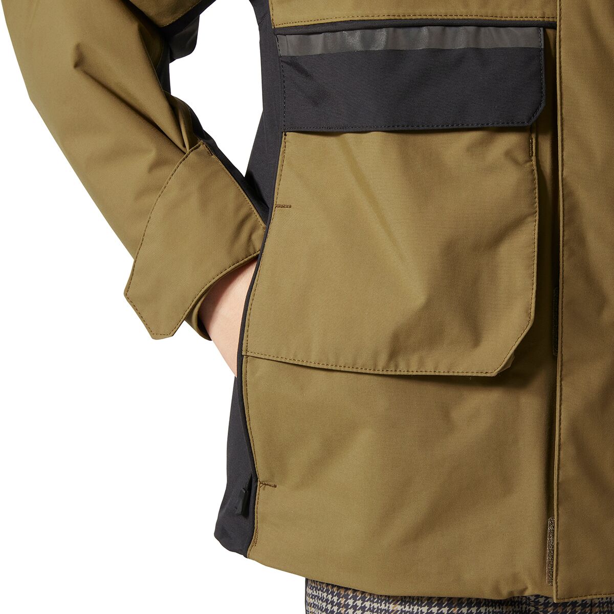 Детская куртка Helly Hansen Jr Powder Lt, цвет: Сепия — фото 8