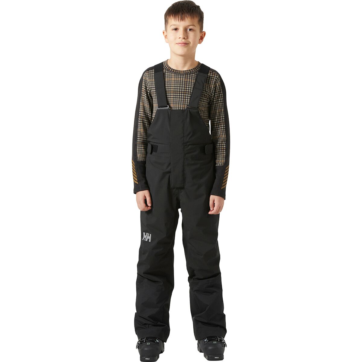 Детские брюки Helly Hansen Jr Summit 2.0 Bib Pant, цвет: Чёрный — фото 3