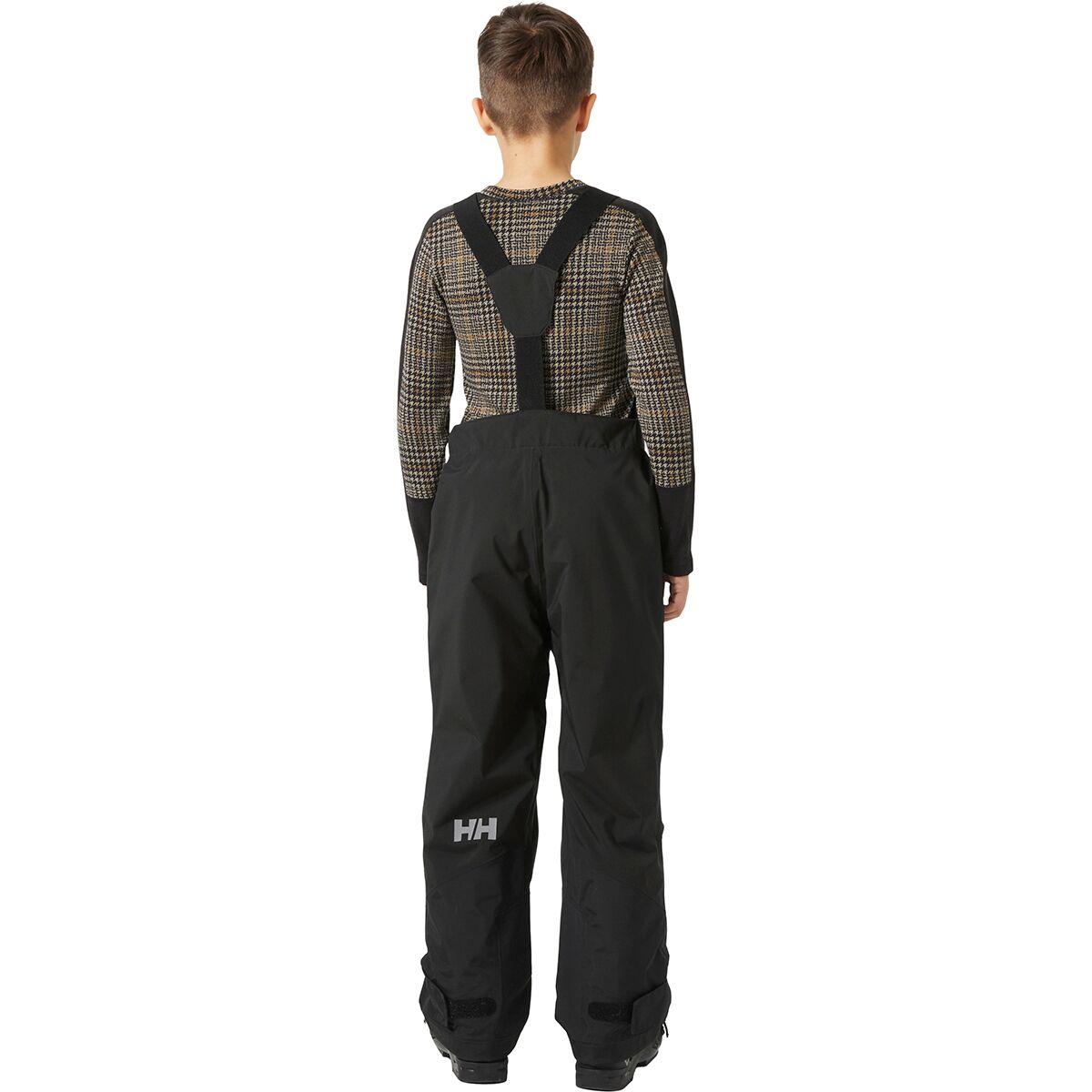 Детские брюки Helly Hansen Jr Summit 2.0 Bib Pant, цвет: Чёрный — фото 4