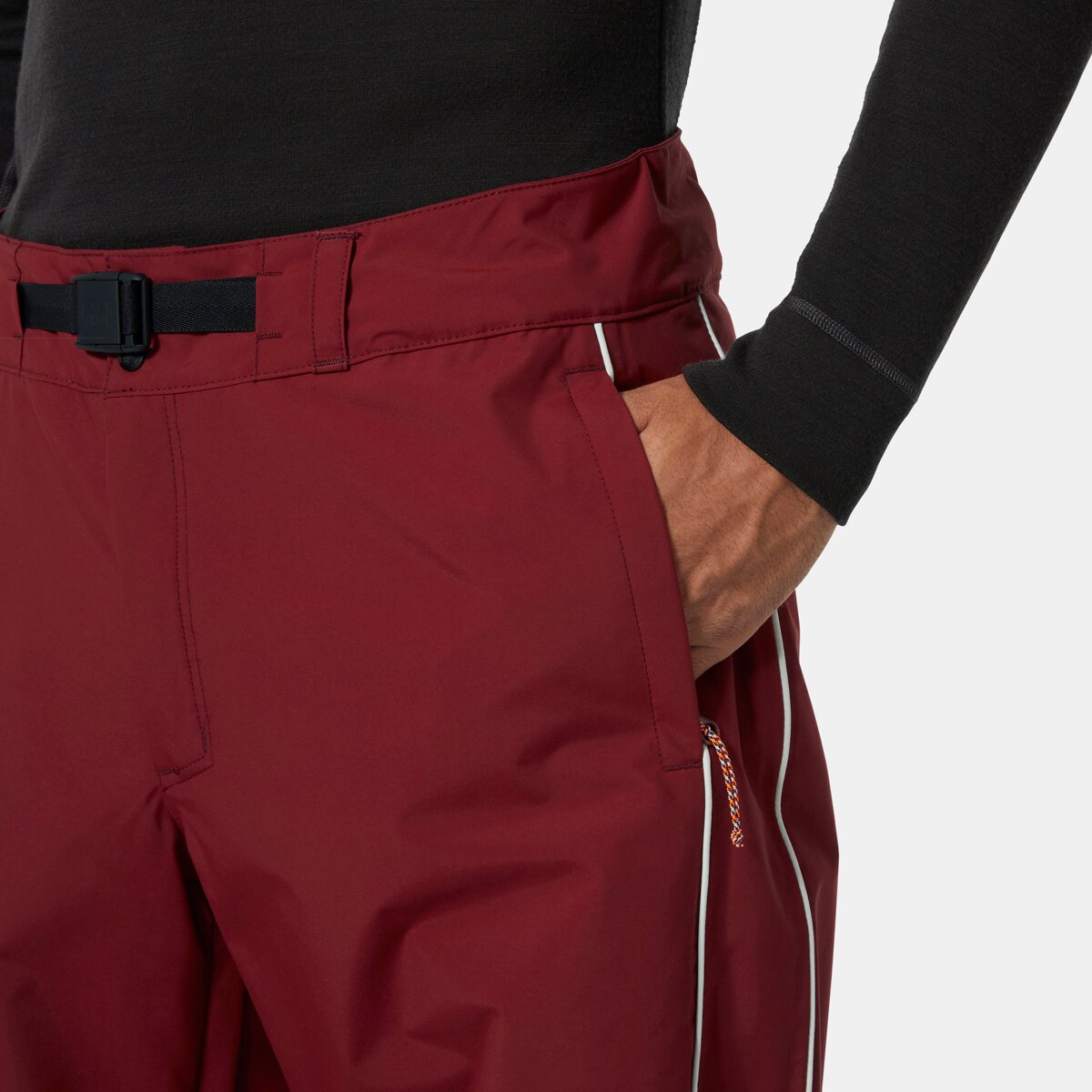 Брюки Helly Hansen Ullr D Pant 2.0, цвет: Красный — фото 4