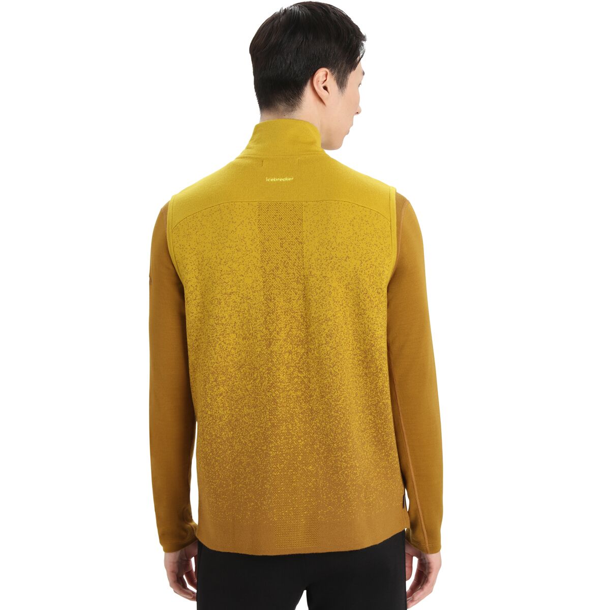 Icebreaker ZoneKnit Insulated Vest Into The Deep Men's Clothing