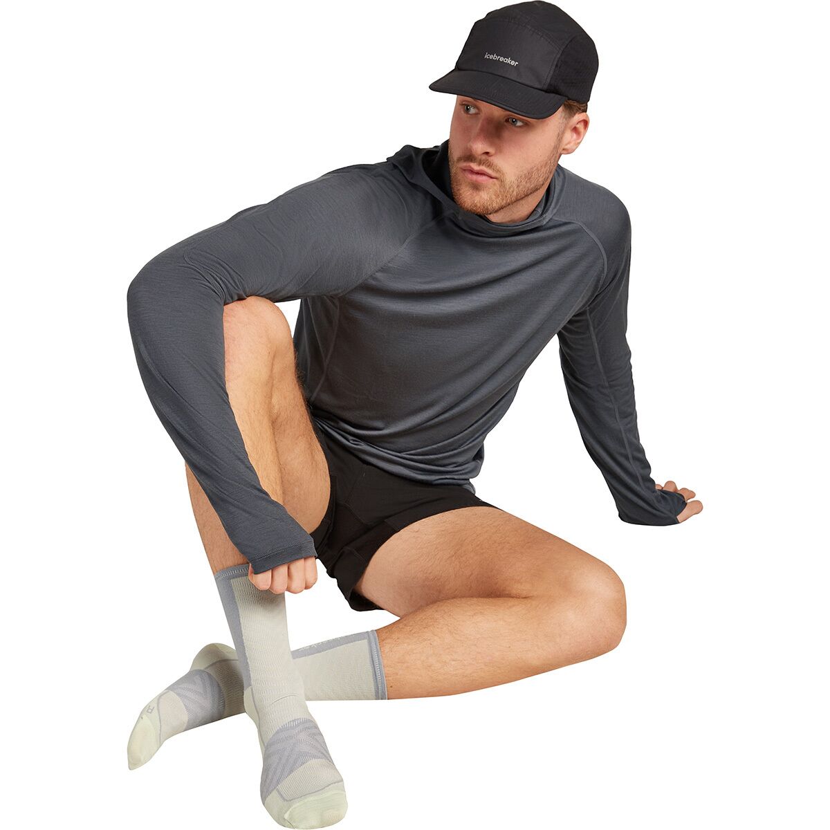 Icebreaker Merino Run+ Ultralight Crew Sock - Men´s