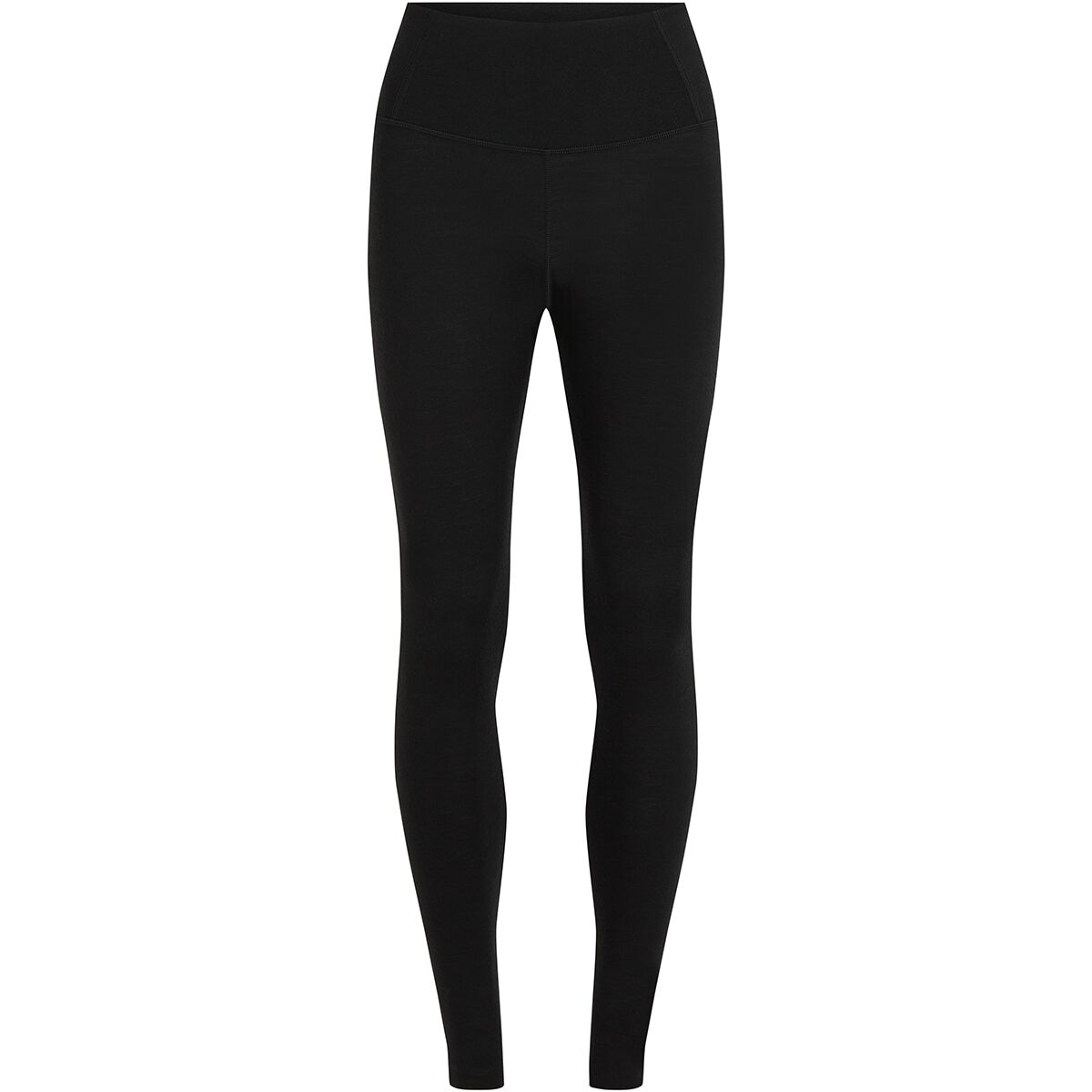 Женские леггинсы Icebreaker Merino 200 Oasis High Rise Legging, цвет: Чёрный — фото 3