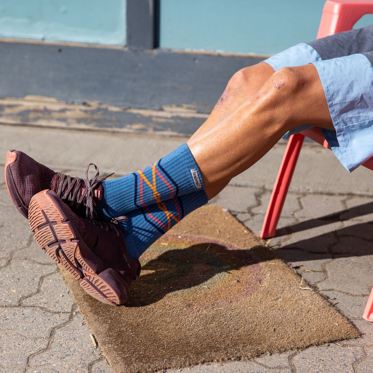 Injinji Trail Midweight Crew CoolMax Sock