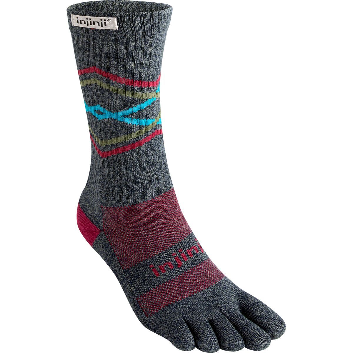 Injinji Trail Midweight Crew CoolMax Sock - Clothing